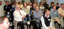 Delegates contemplate the mysteries of T&M at one of Comtest’s recent calibration workshops